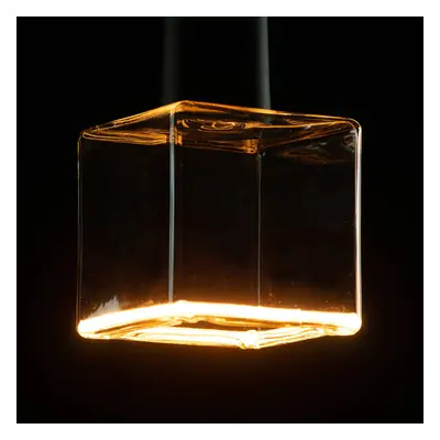 Segula SEGULA LED floating cube 86 E27 4,5W teplá bílá