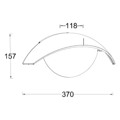 PRIOS Prios LED vestavné svítidlo Helina, bílé, 22 cm, 24 W, stmívatelné