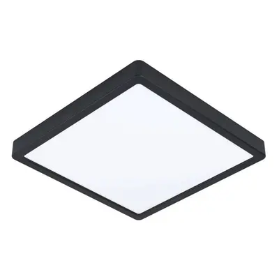 EGLO Stropní svítidlo LED Fueva 5, IP20 černé 28,5x28,5cm