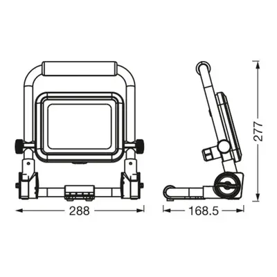 LEDVANCE Ledvance LED-Worklight Value R-Stand reflektor 30W