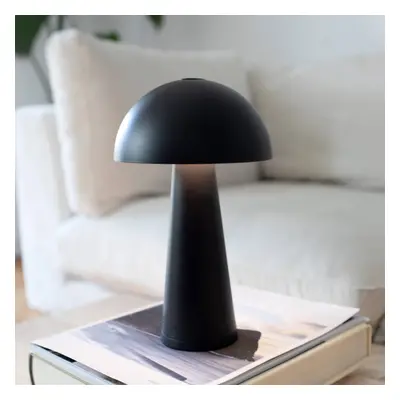 Markslöjd Stolní lampa na baterii Fungi venkovní, černá