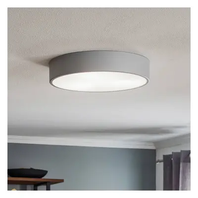 TEMAR LIGHTING Stropní světlo Cleo 400, Ø 40 cm šedá