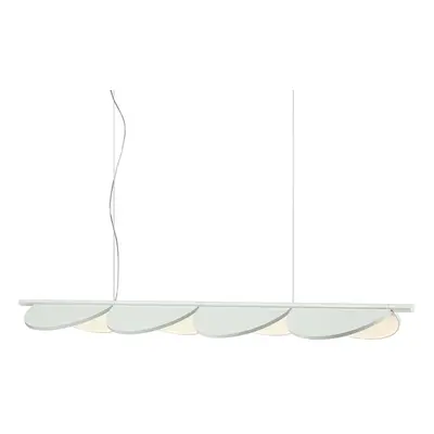 FLOS FLOS Almendra Linear LED závěsné 4 zdroje bílá