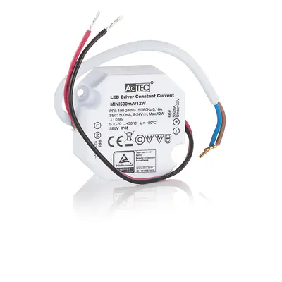 AcTEC AcTEC Mini LED ovladač CC 500mA, 12W, IP65