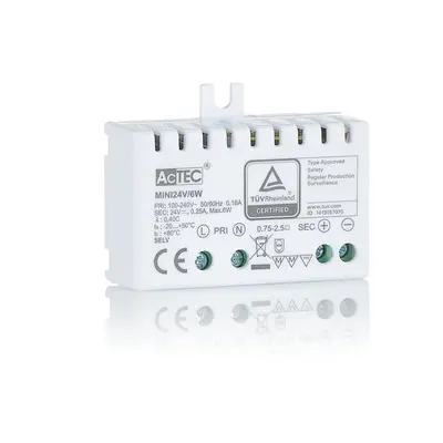 AcTEC AcTEC Mini LED ovladač CV 24V, 6W, IP20