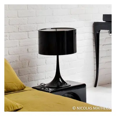 FLOS FLOS Spun Light T1 - černá stolní lampa