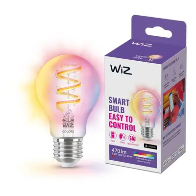 WiZ WiZ A60 LED žárovka filament WiFi E27 6,3W RGBW