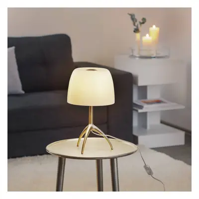 Foscarini Foscarini Lumiere 30 piccola stolní lampa sklo