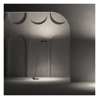 Lumina Lumina Elle 1 LED stojací lampa H 180cm 3 000K černá