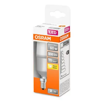 OSRAM OSRAM LED žárovka E14 Classic Stick matná 2700K 8W