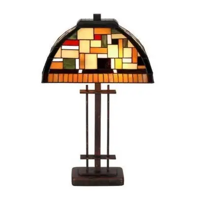 Artistar MOSAICA - Stolní lampa ve stylu Tiffany