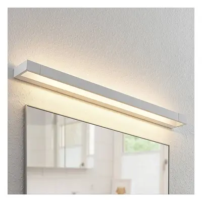 Arcchio Arcchio LED koupelnové nástěnné svítidlo Jora, 90 cm, bílé, kov, IP44