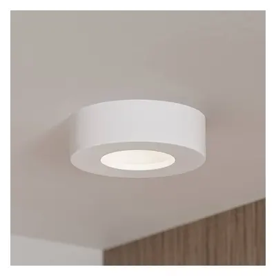 PRIOS Stropní svítidlo Prios LED Edwina, bílé, 12,2 cm, stmívatelné