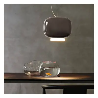 Foscarini Foscarini Chouchin 3 LED závěsné světlo, šedá