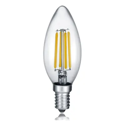 Trio Lighting LED svíčka E14 4W filament 2700K stmívací vypínač