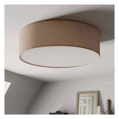 TK Lighting Stropní svítidlo Rondo, béžová barva, Ø 45 cm