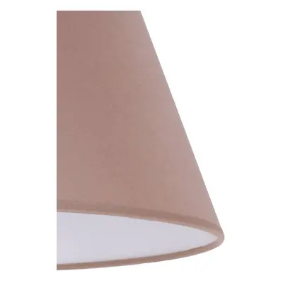 Duolla Stínidlo na lampu Sofia výška 26cm cappuccino/bílá