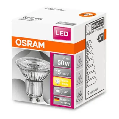 OSRAM OSRAM LED reflektor Star GU10 4,3W teplá bílá 36°