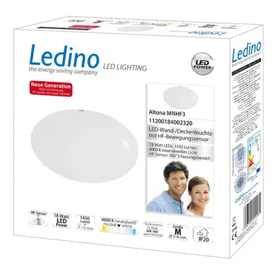 Ledino LED stropní světlo Altona VF senzor 4000K 18W 32cm