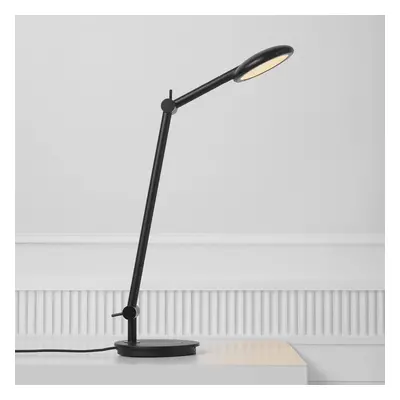 Nordlux LED stolní lampa Bend, dotykový stmívač, USB port