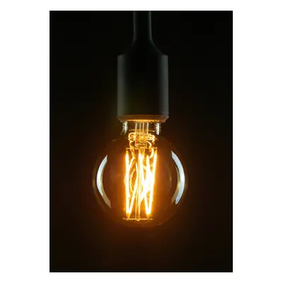 Segula SEGULA LED žárovka E27 G80 5W 2 200K zlatá stmívatelná