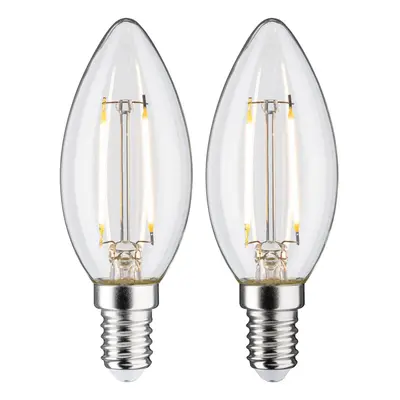 Paulmann Paulmann LED svíčka E14 2,7W 2700K Filament 2ks