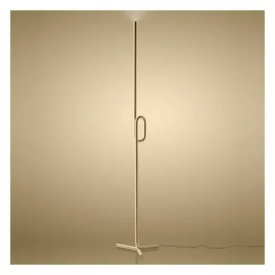 Foscarini Foscarini Tobia terra LED stojací lampa, zlatá