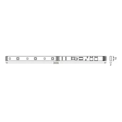 LEDVANCE LEDVANCE Flex Remote LED-Strip IP20 RGBW, 3m