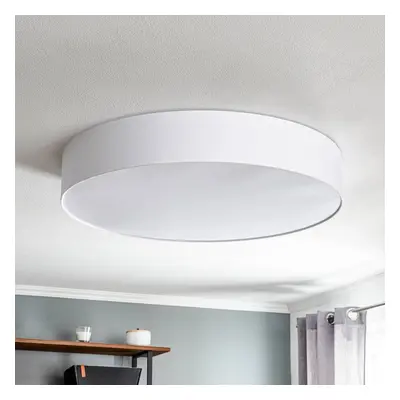 TK Lighting Stropní svítidlo Rondo, bílé Ø 80 cm