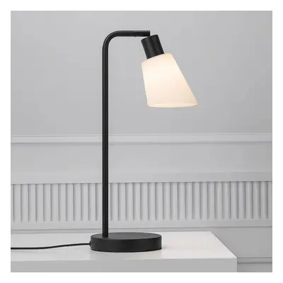 Nordlux Stolní lampa Molli, výška 46 cm, černá, sklo, kov