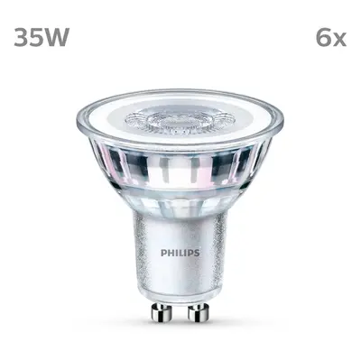 Philips Philips LED žárovka GU10 3,5W 275lm 840 čirá 36° 6