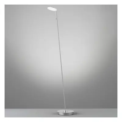 FISCHER & HONSEL LED stojací lampa Dent stmívací, CCT, 1 x 8W, nikl