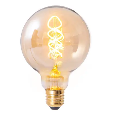 Näve LED Filament Globe E27 G95 4W 180lm 1800K 3ks