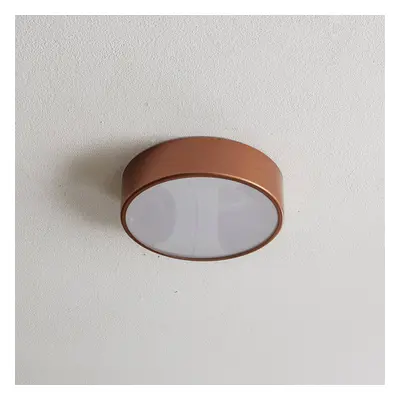 TEMAR LIGHTING Stropní světlo Cleo 300, IP54, Ø 30 cm měď