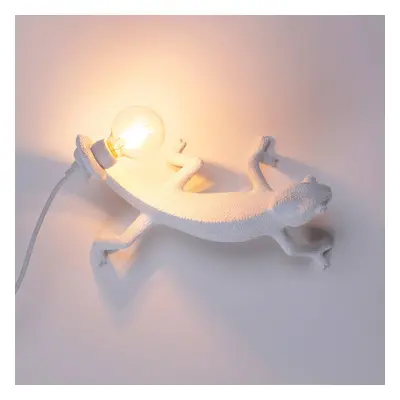 SELETTI LED deko nástěnné Chameleon Lamp Going Down USB