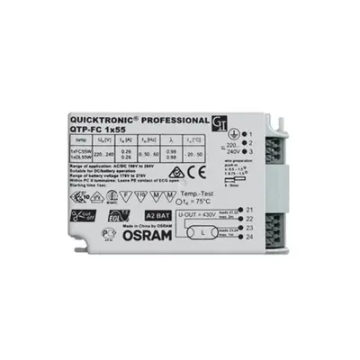 OSRAM Elektronický předřadník QTP-FC 1x55 W