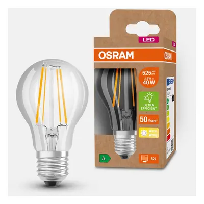 OSRAM OSRAM LED žárovka E27 A60 2,5W 525lm 3 000K čirá