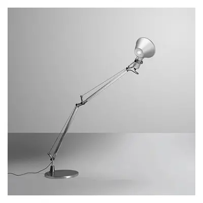 Artemide Stolní lampa Artemide LED Tolomeo Midi, 2 700 K, hliník