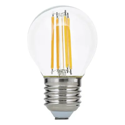 Orion LED žárovka E27 G45 4,5W filament čirá 827 stmívač