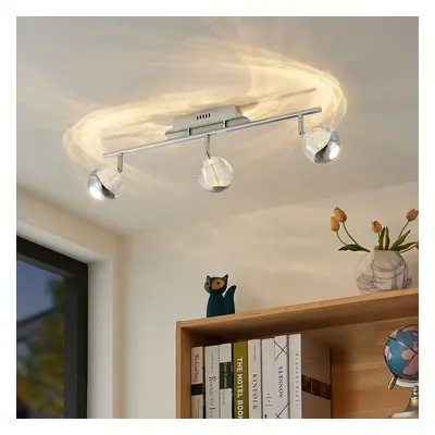 Lucande Lucande Kilio LED bodové osvětlení 3 zdroje chrom