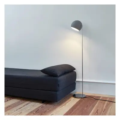 NYTA Nyta Tilt Globe Floor stojací lampa nerez šedá