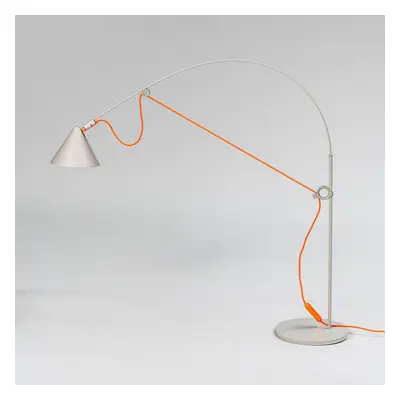 midgard midgard LED stolní lampa AYNO S, šedá/oranžová, 2 700 K, 76 cm