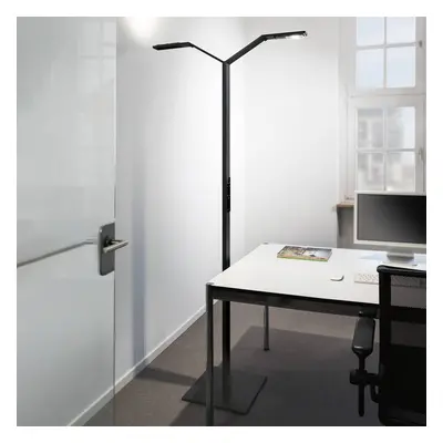 Luctra Luctra Floor Twin Linear LED stojací lampa černá