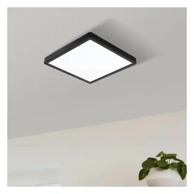 EGLO Stropní svítidlo LED Fueva 5, IP20 černé 21x21cm