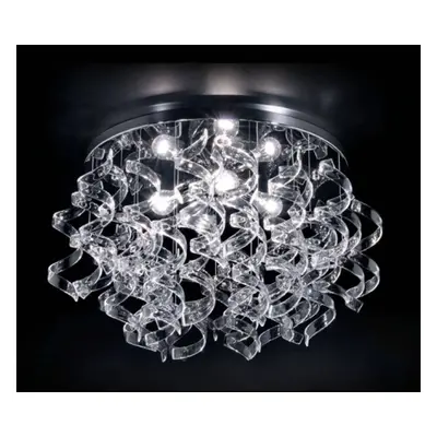 Metallux Stropní světlo Crystal, Ø 70 cm