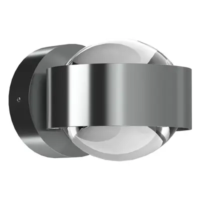 Top Light Puk Mini Wall LED 2x8W čiré čočky, matný chrom