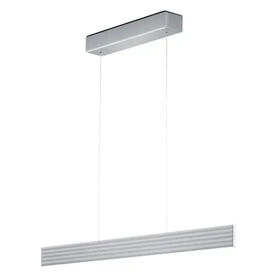 Knapstein Závěsné svítidlo LED Fara, nahoru/dolů, délka 112 cm nikl