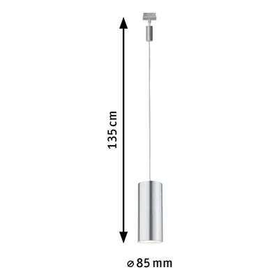 Paulmann Paulmann URail Barrel LED závěs, chrom mat