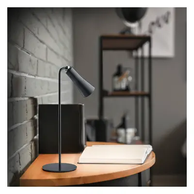 Reality Leuchten LED stolní lampa Maxi s baterií, černá