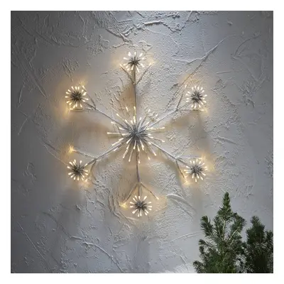 STAR TRADING LED dekorační světlo Flower Snowflake Ø 60 cm